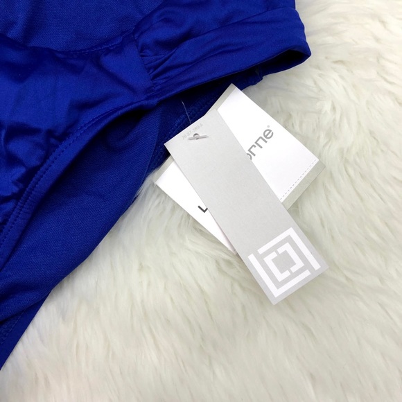 🇺🇸Liz Claiborne Blue Coral Halter Bikini - Picture 5 of 6